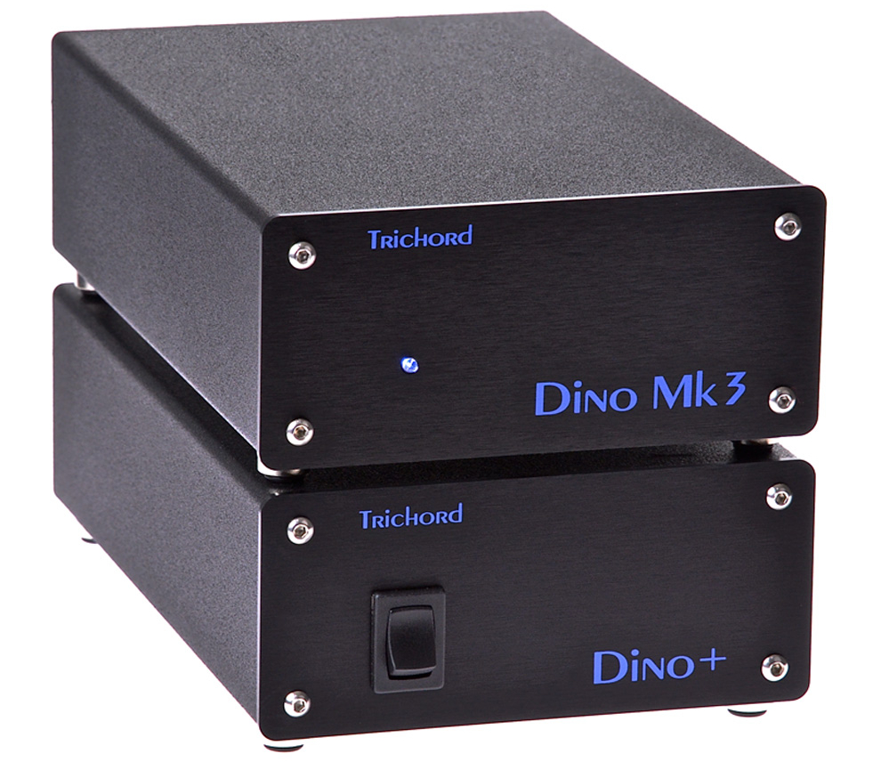 Trichord Research Dino Mk3 phono amplifier with Dino+ PSU Trichord Research Dino Mk3 phono amplifier with Dino+ PSU